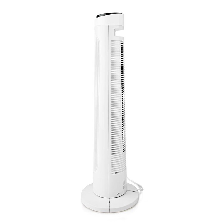 Weiße Nedis 50W Säulenventilator