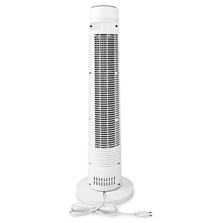 Weiße Nedis 50W Säulenventilator