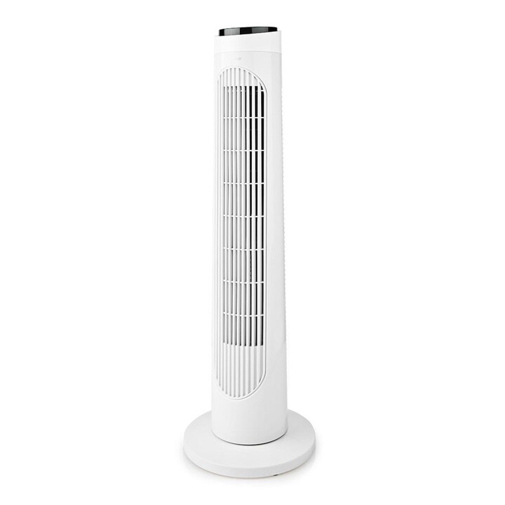 Weiße Nedis 50W Säulenventilator