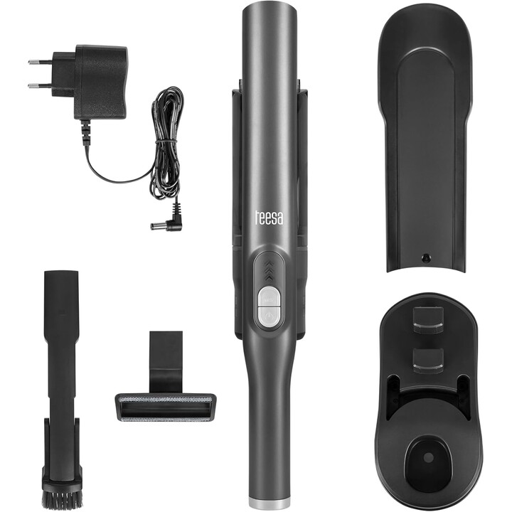 Aspirapolvere portatile senza fili Teesa 14,8 V 200 W, filtro HEPA, potenza regolabile TSA5017