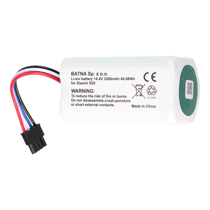 ExtraLink S20 batteria per robot aspirapolvere 3200 mAh 14,4 V