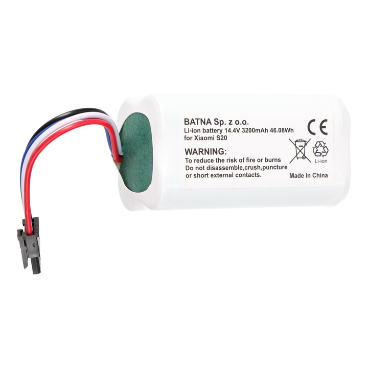 ExtraLink S20 batteria per robot aspirapolvere 3200 mAh 14,4 V