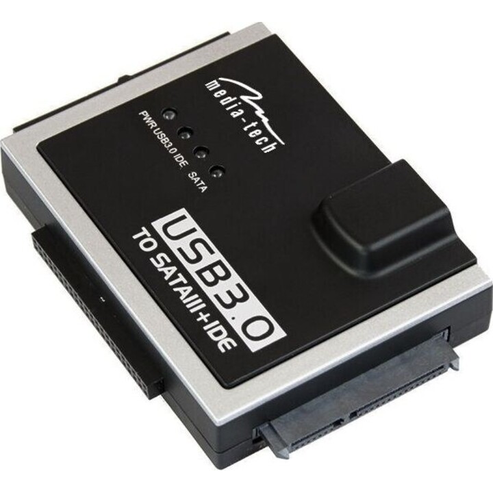Kit di connessione Media-Tech MT5100 SATA/IDE con 2 porte USB