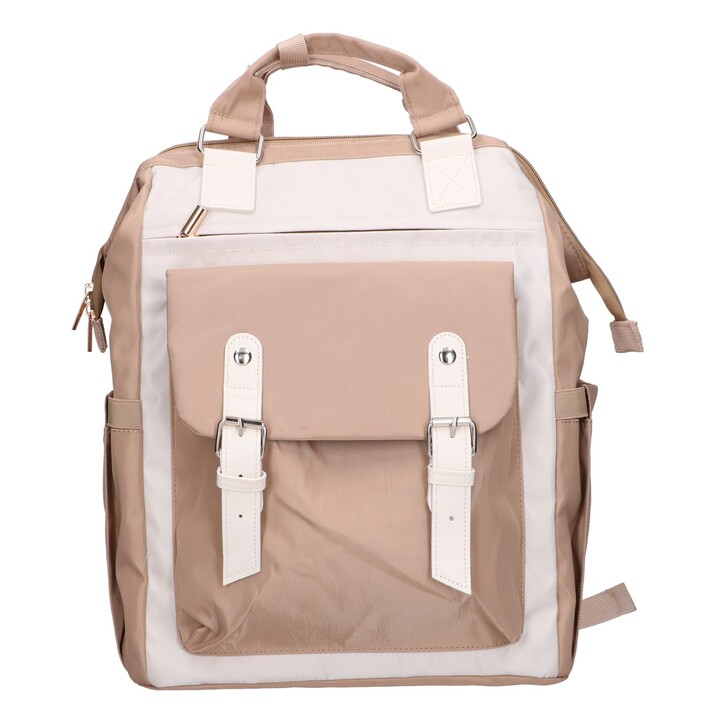 Forêt Noire Torba Plecak Kabinowy PodrÓŻny 40x30x15 CM + Kosmetyczka - Km02 BeŻowy