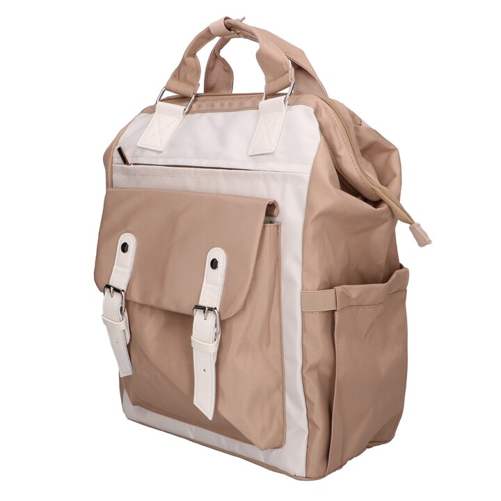 Forêt Noire Torba Plecak Kabinowy PodrÓŻny 40x30x15 CM + Kosmetyczka - Km02 BeŻowy