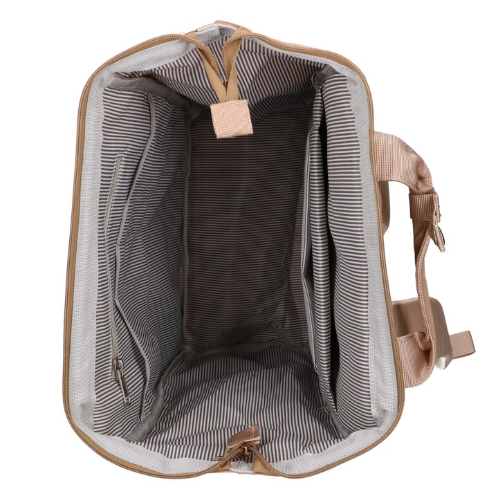 Forêt Noire Torba Plecak Kabinowy PodrÓŻny 40x30x15 CM + Kosmetyczka - Km02 BeŻowy