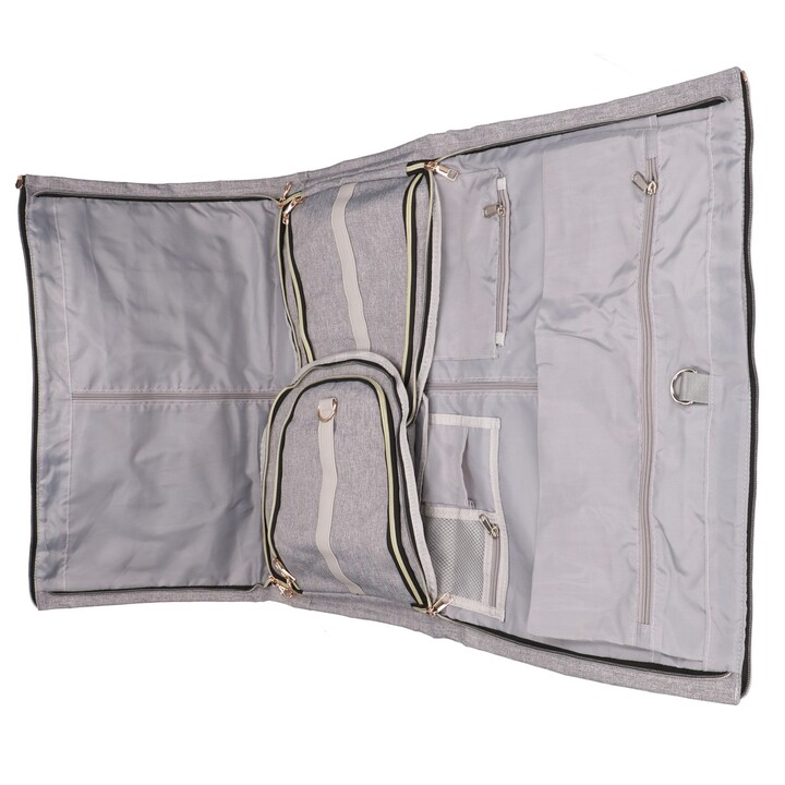 Black Forest Travel Bag 51x20x33 CM Foldable + Toiletry Bag - Km05