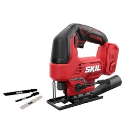 Wyrzynarka akumulatorowa bezszczotkowa SKIL 3421CA BODY 20V Max Li + 3x brzeszczot (do drewna, do metalu, zakrzywiony) + adapter