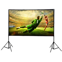Tela de Projeção Dobrável Extralink 100" Psf-100, 16:9, 220x125cm, Branca