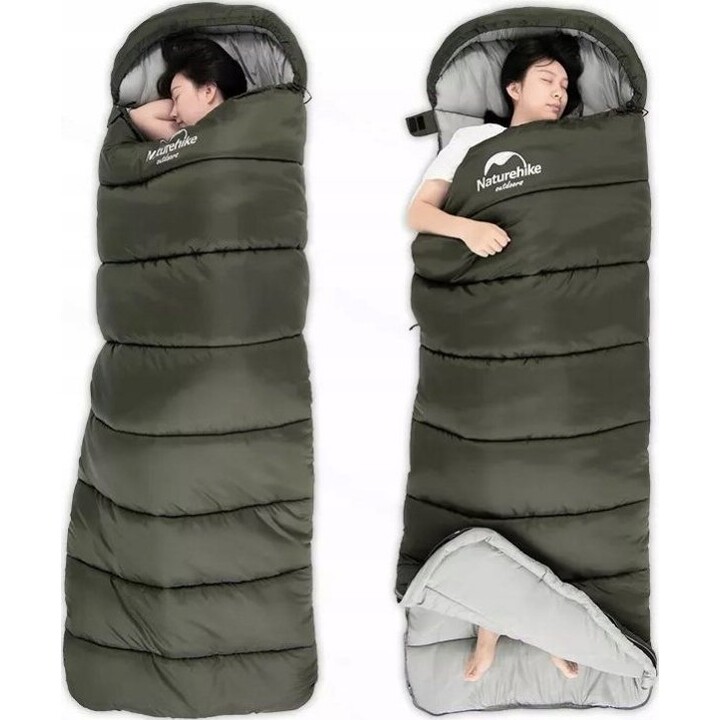 Sac de couchage u350 nh20msd07-coffee-prawy NATUREHIKE
