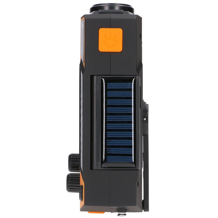 Extralink Sr-4000 | Radio Solaire d'Urgence avec Manivela | Dinamo, Powerbank 4000mah, avec Linterna SOS