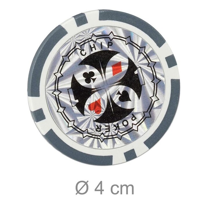 ExtraLink Premium set da poker 300 chip, 2 mazzi, dadi, valigetta