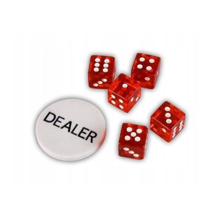 ExtraLink Premium Poker Set 300 chips, 2 decks, dice, case