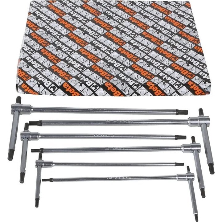 T-Type Hex Key Set, 6 Pieces