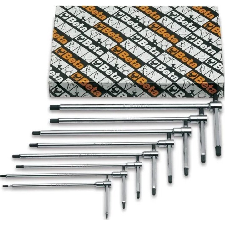 T-Type Hex Key Set, 6 Pieces