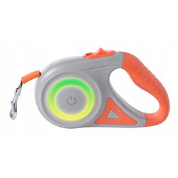 Pupilplanet Laisse Automatique 5M LED Avec Éclairage Latéral