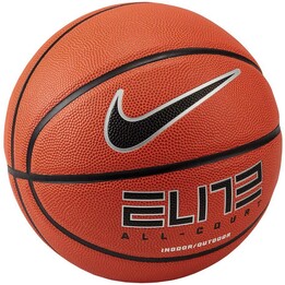 Balón de baloncesto desinflado Nike Elite All Court 8P 2.0 color naranja N1004088855 6