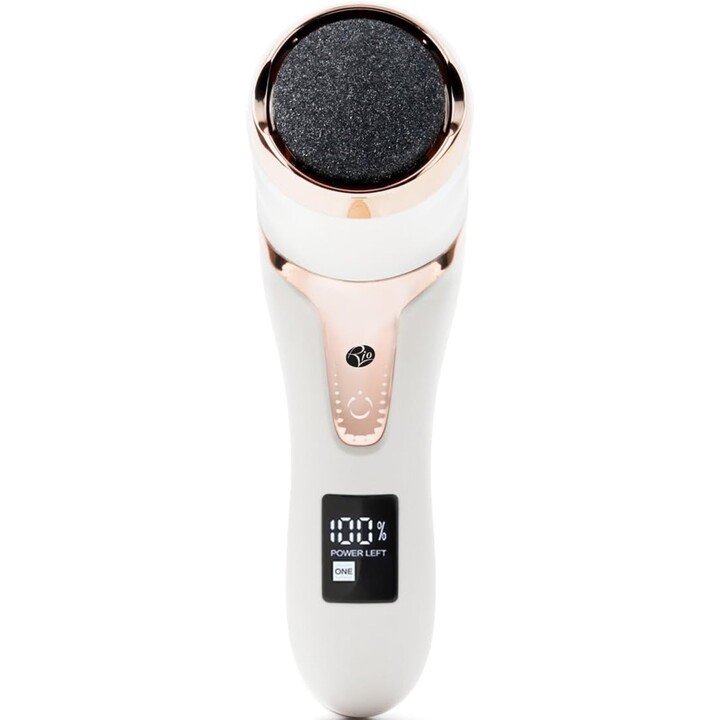 Rio PEDI5-EU/1.1 Lima elettrica per piedi Go Smooth con funzione di aspirazione, bianca