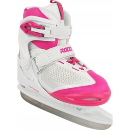 Pattini Roces Moody Ice X, bianchi e rosa, 450744 001, taglie 36-40
