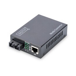 Conversor de mídia Digitus Gigabit, RJ45/SC