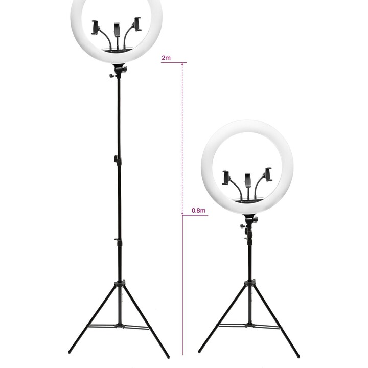 Anello luminoso a LED dimmerabile Rio RL18-EU/1.2 da 45 cm