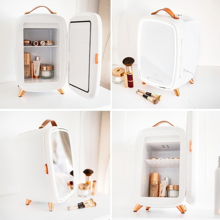 Rio FRBM-EU/1,0 6L Beauty-Kühlschrank mit Spiegel