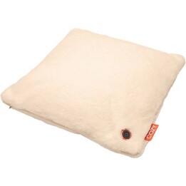Bodi-Tek BT-CSHT2-F-BG-PB10 COZY Una Cuscino Comfort Riscaldato e Power Bank 10000 mAh, Beige