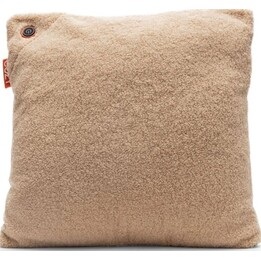 Cojín térmico de confort Bodi-Tek BT-CSHT2-W-LC-PB10 COZY Una, 45 x 45 cm, color chocolate claro.