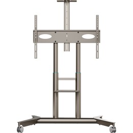 ONKRON TS1871-C Mobile TV Stand (55–90") – Champagne