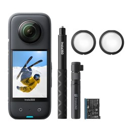Insta360 X3 Creator Kit 360° Camera 5.7K IPX8 10m FlowState 6-Axis 72MP