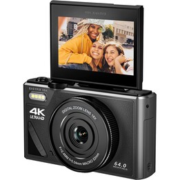 Cámara digital Easypix V64 Flip - Negra