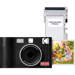 Kodak Mini Shot 2 Era Sofortbildkamera und Drucker Schwarz KOCAMMS200B