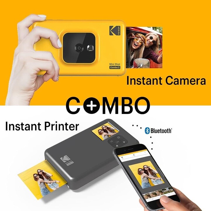 Kodak Mini Shot 2 Camera and Printer Combo Yellow