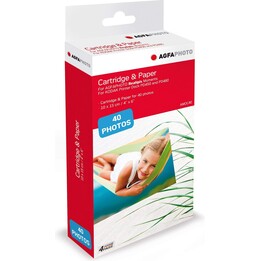 Agfa-Kassette für Agfa Moment 4x6, 40 Blatt