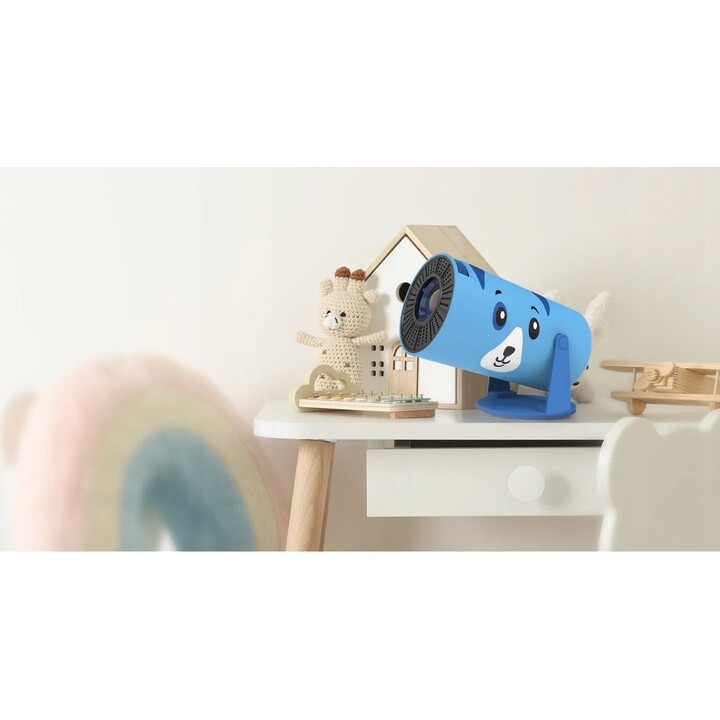 Kiano Kid Projector for Children - Blue Dog 1280x720 HD 32-130 inch