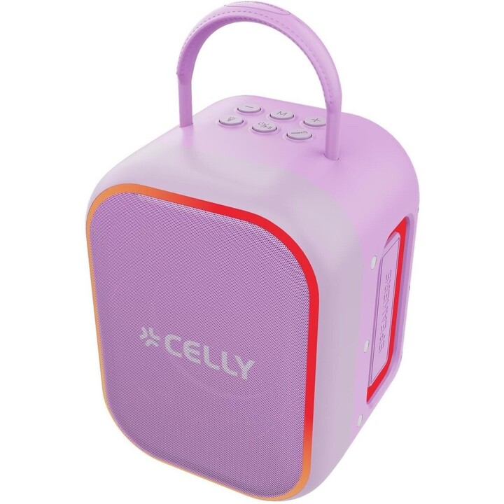 PARTYKIDS2VL - Altavoz inalámbrico de 10 W con dos micrófonos