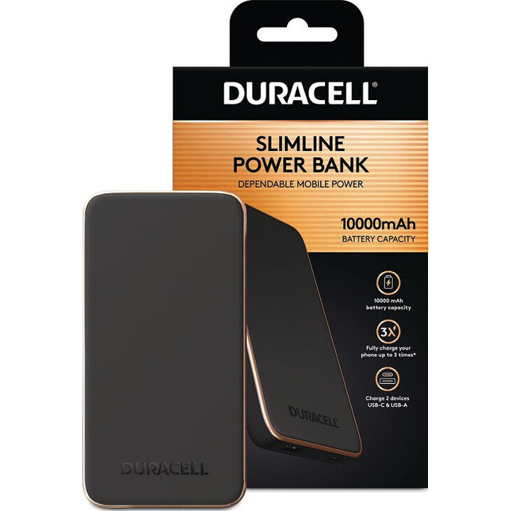 Duracell Powerbank Charger Plus 10000 mAh 15 W DRPB3009A