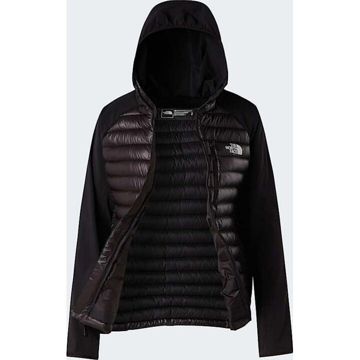 Sudadera con capucha híbrida Summit Breithorn LT de The North Face para mujer, TNF, color negro, talla: S
