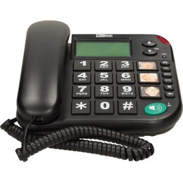 Teléfono con cable KXT 480 BB negro