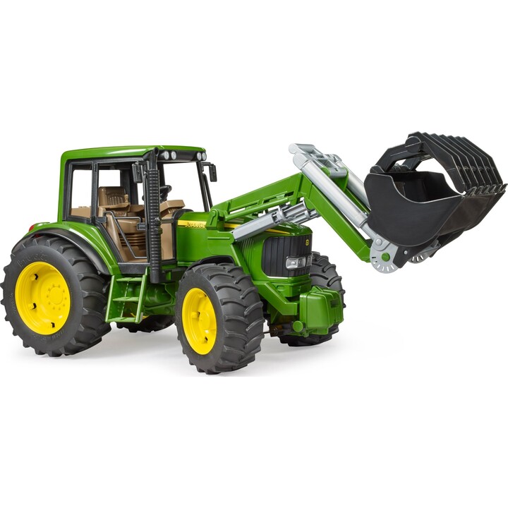 John Deere 6920 tractor with Bruder loader