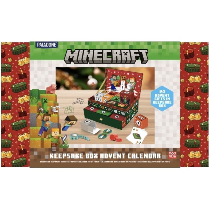 Paladone Minecraft-Andenkenbox-Adventskalender