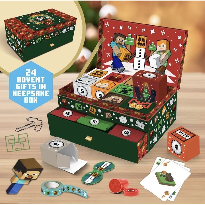 Paladone Minecraft-Andenkenbox-Adventskalender