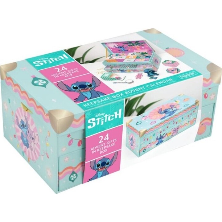 Calendario de Adviento con caja de recuerdos de Stitch de Paladone