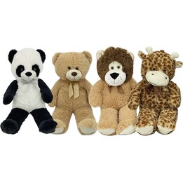 Koala Games G2589 Brinquedos de peluche de animais de 80 cm (aleatórios)