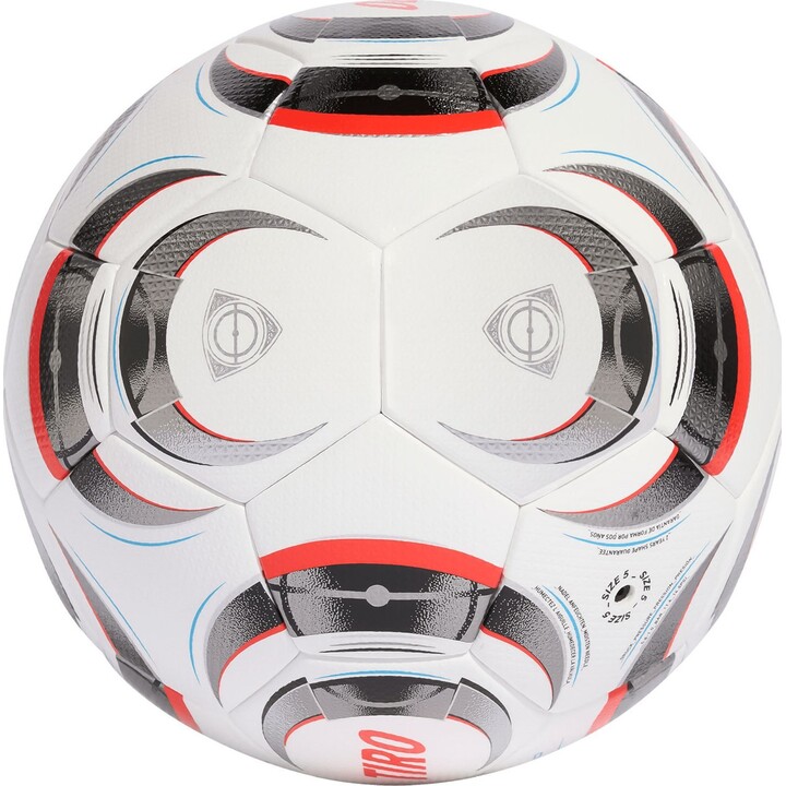 Piłka nożna adidas Tiro Pro biało-szara JW1533 5