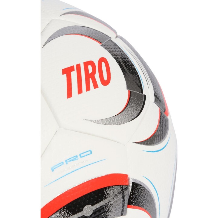 Piłka nożna adidas Tiro Pro biało-szara JW1533 5