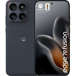 Motorola Moto Edge 70 Fusion 5G, 8 GB 256 GB, 6,78 pOLED AMOLED gebogen, 5200 mAh, Schwarz