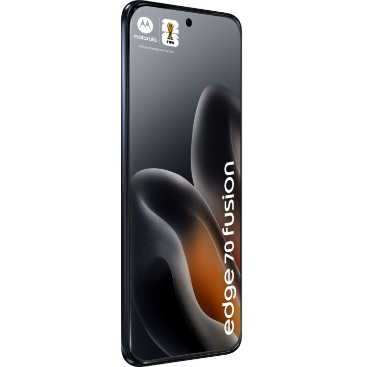 Motorola Moto Edge 70 Fusion 5G, 8 Go 256 Go, 6,78 poOLED AMOLED incurvé, 5200 mAh, noir