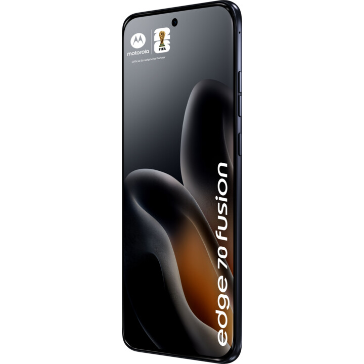 Motorola Moto Edge 70 Fusion 5G, 8 Go 256 Go, 6,78 poOLED AMOLED incurvé, 5200 mAh, noir