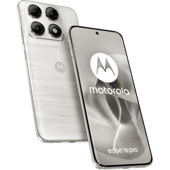 Motorola Edge 70 Pro 5G, 12 Go 512 Go, 6,78 AMOLED, 6500 mAh, Pantone Lily Blanc